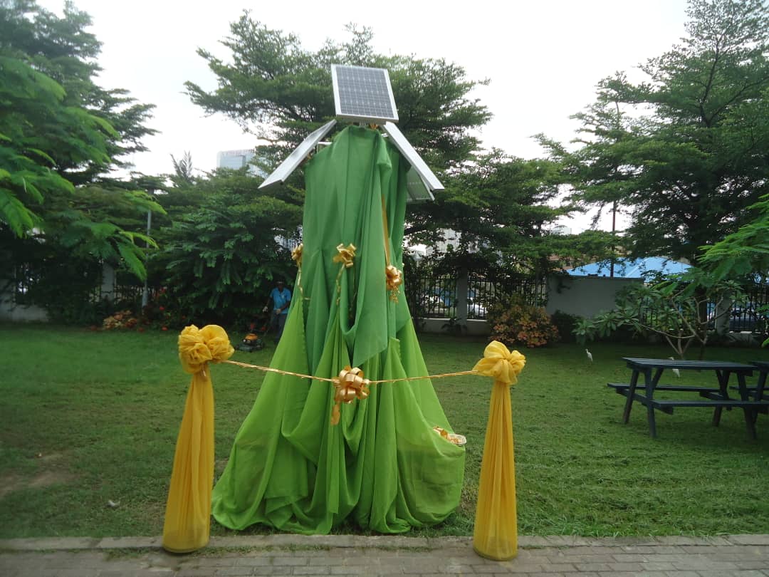 Unveiling of Solar Power Tree Image